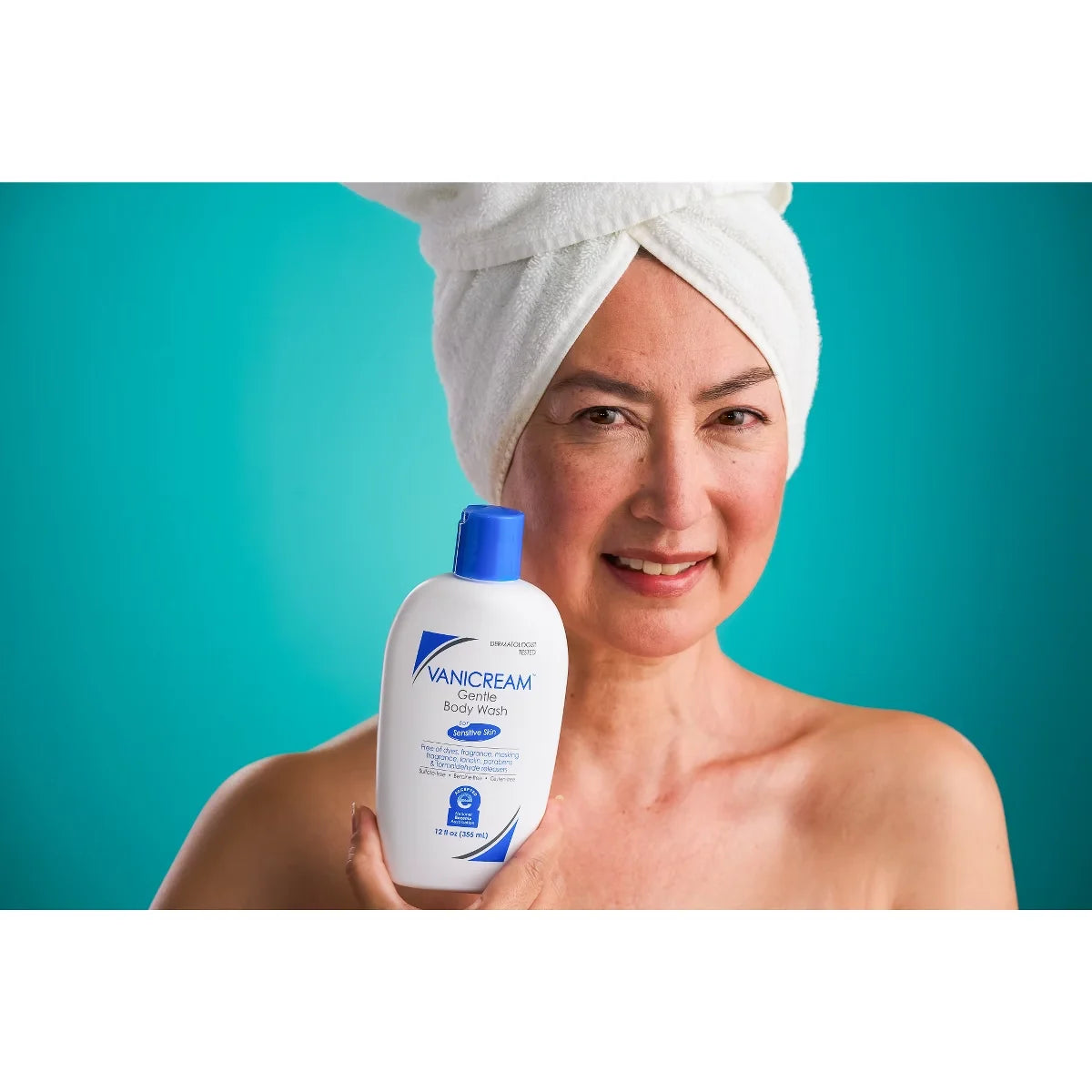 Vanicream Gentle Body Wash for Sensitive Skin - Unscented - 12 fl oz: Sulfate-Free, Paraben-Free, Hypoallergenic